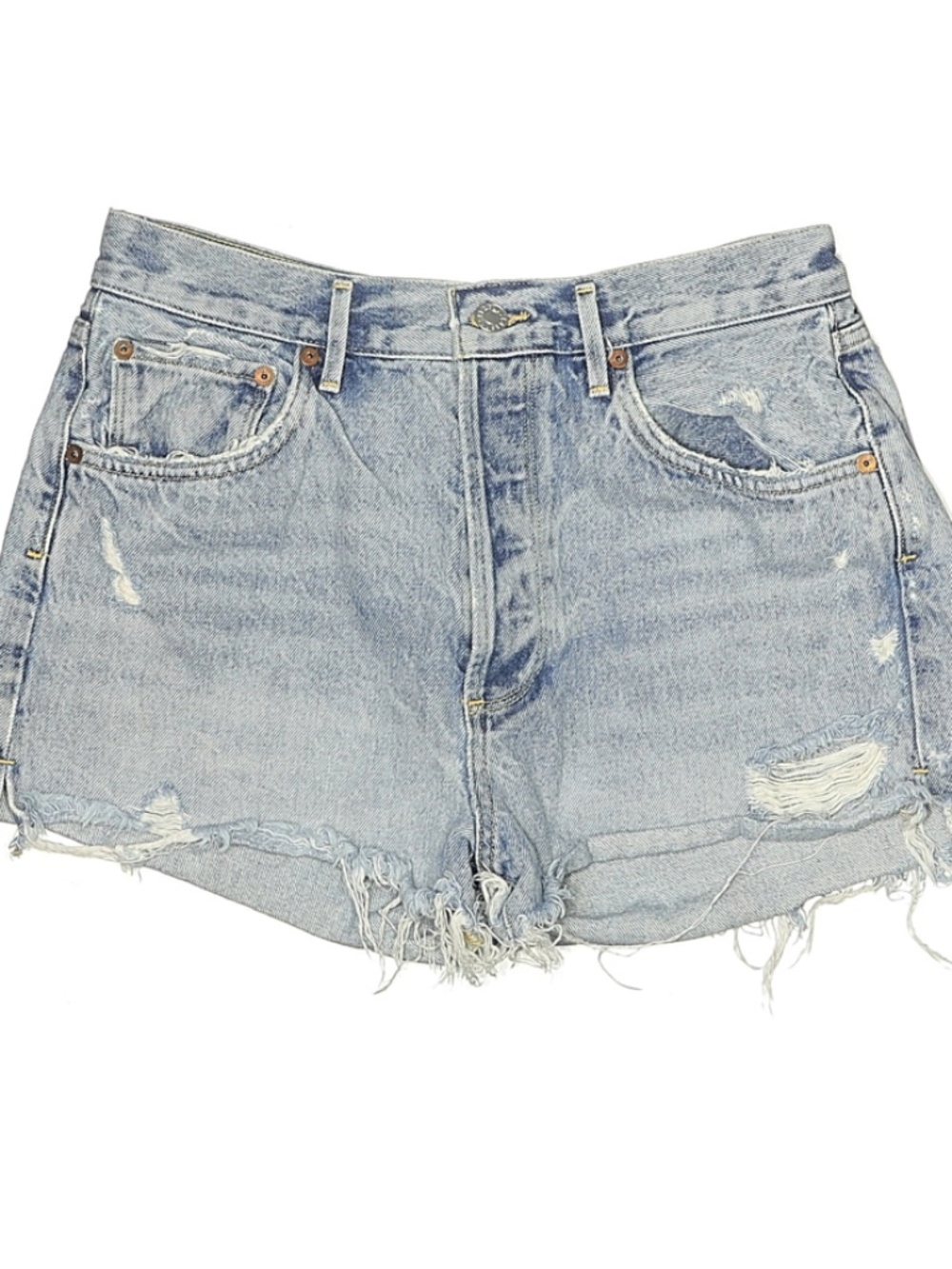 Agolde Denim Cutoff Shorts